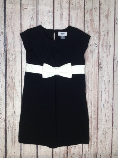 Old Navy Black & Cream Dress
