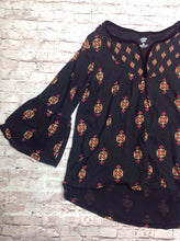 Old Navy Black & Orange Top