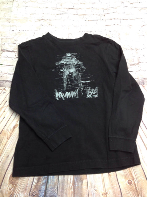 Old Navy Black Print Mummy Top