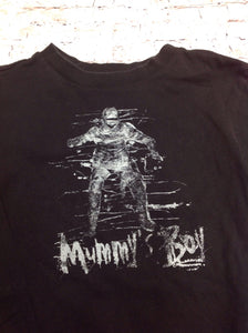 Old Navy Black Print Mummy Top