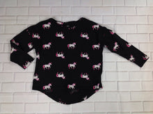 Old Navy Black Print Top
