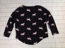 Old Navy Black Print Top