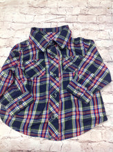 Old Navy Blue & Green Top