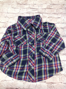 Old Navy Blue & Green Top
