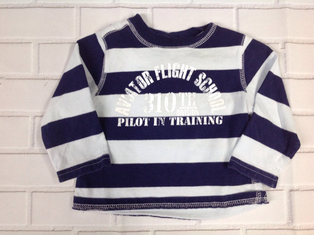 Old Navy Blue & White Top