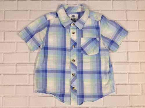 Old Navy Blue & White Top