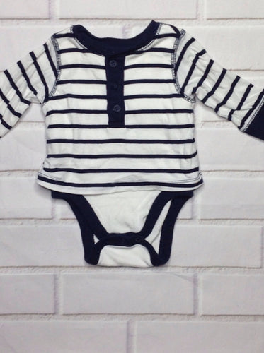 Old Navy Blue & White Top