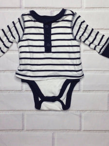 Old Navy Blue & White Top