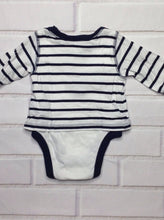 Old Navy Blue & White Top