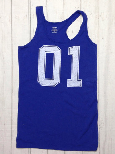 Old Navy Blue & White Top