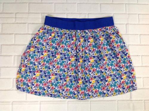 Old Navy Blue Print Skirt