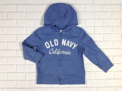 Old Navy Blue Print Top