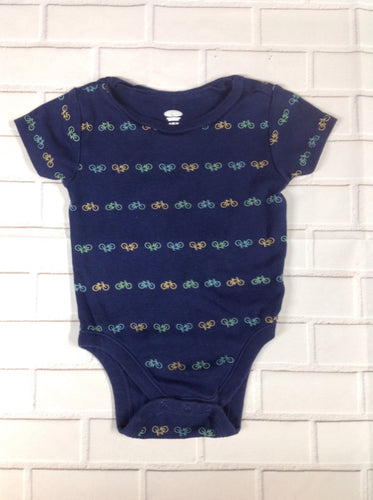 Old Navy Blue Print Top
