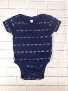 Old Navy Blue Print Top