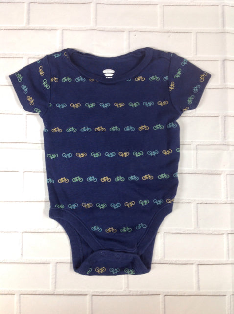 Old Navy Blue Print Top
