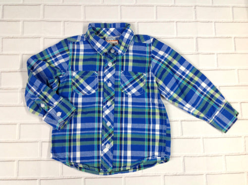 Old Navy Blue Print Top