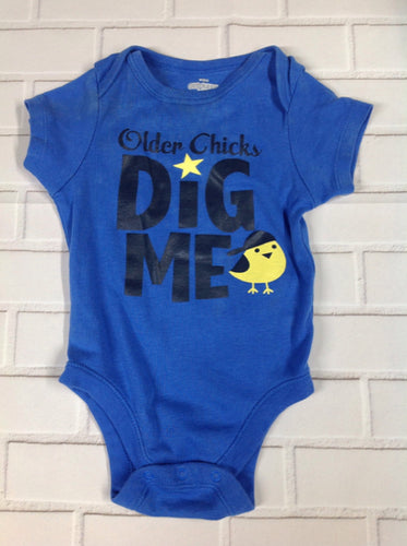 Old Navy Blue Print Top