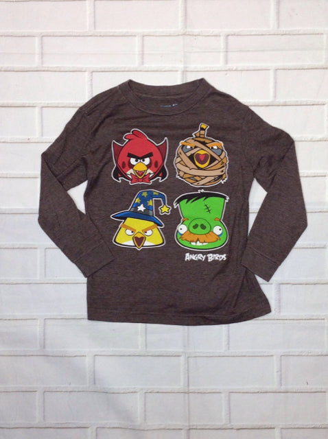 Old Navy Brown Angry Birds Top