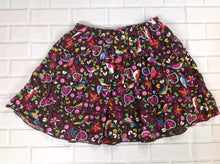 Old Navy Brown Print Floral Skirt