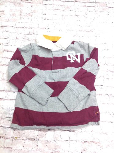 Old Navy Burgundy & Grey Top