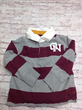 Old Navy Burgundy & Grey Top