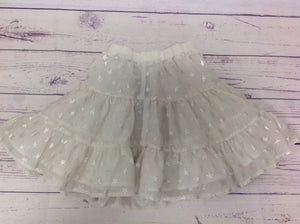 Old Navy CREAM PRINT Stars Skirt