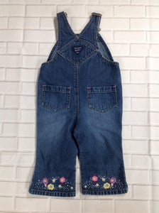Old Navy Denim Print Overalls