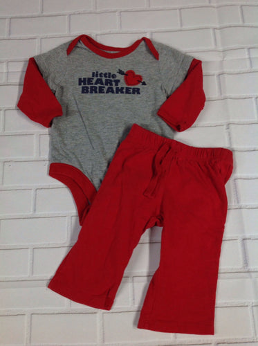 Old Navy GRAY & RED 2 PC Outfit