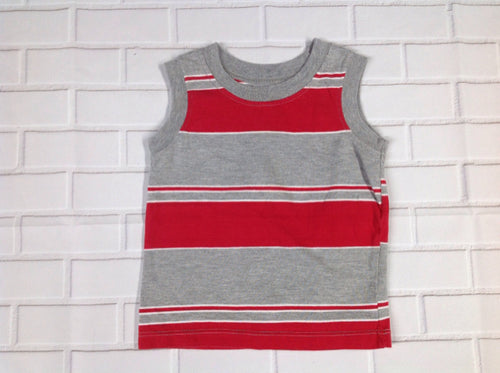 Old Navy GRAY & RED Top