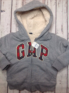 Old Navy GRAY & RED Top