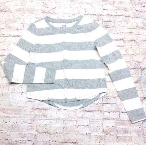Old Navy GRAY & WHITE Top