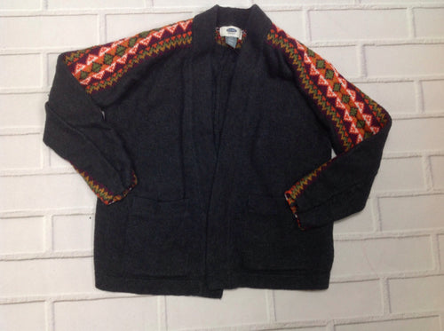Old Navy GRAY PRINT Sweater