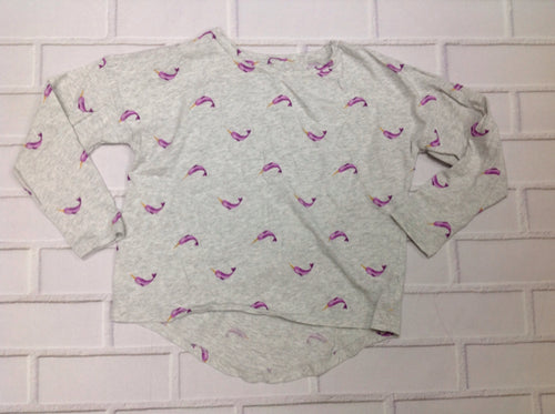 Old Navy GRAY PRINT Top