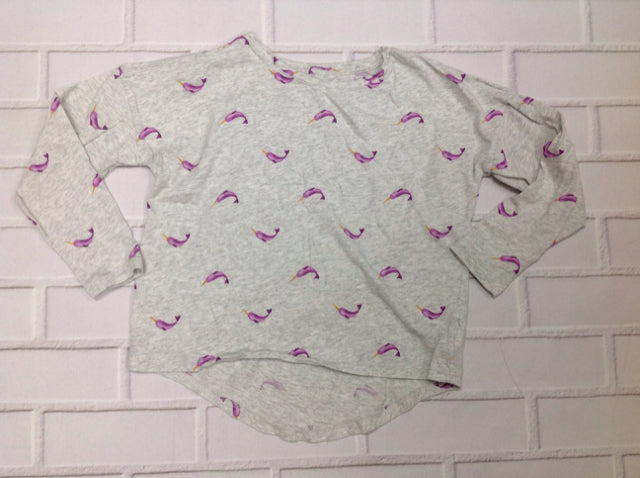 Old Navy GRAY PRINT Top