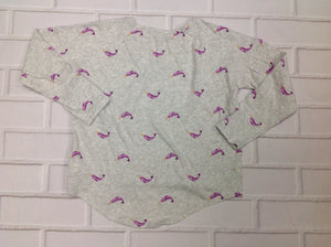 Old Navy GRAY PRINT Top