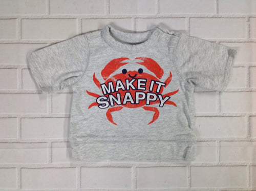 Old Navy GRAY PRINT Top