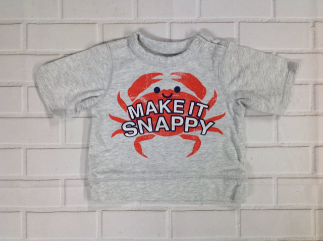 Old Navy GRAY PRINT Top
