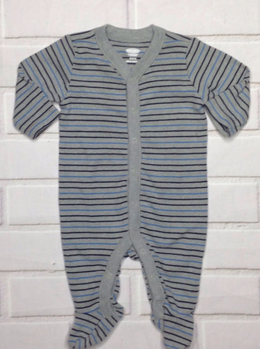 Old Navy Gray & Blue One Piece