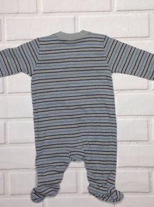 Old Navy Gray & Blue One Piece