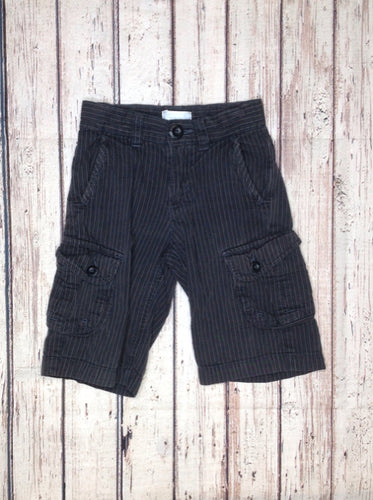 Old Navy Gray & Blue Stripes Shorts