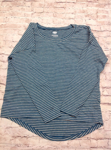 Old Navy Gray & Blue Top