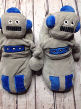 Old Navy Gray & Blue YB Footwear Slippers