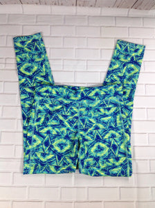 Old Navy Green & Blue Leggings