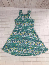 Old Navy Green Print Dress