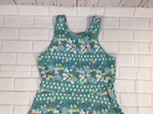 Old Navy Green Print Dress