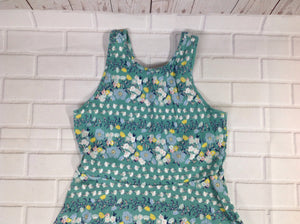 Old Navy Green Print Dress