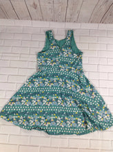 Old Navy Green Print Dress