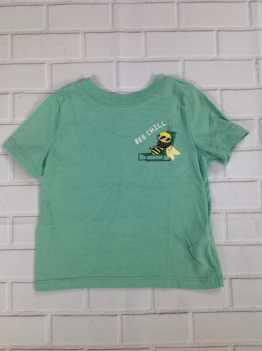 Old Navy Green Print Top