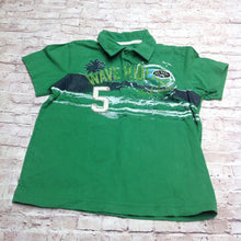 Old Navy Green Waves Top