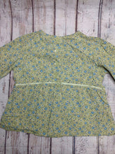 Old Navy Lime & blue Floral Top